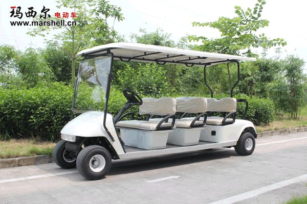 玛西尔 
 六人座电动高尔夫球车(DG-C6)电动客车