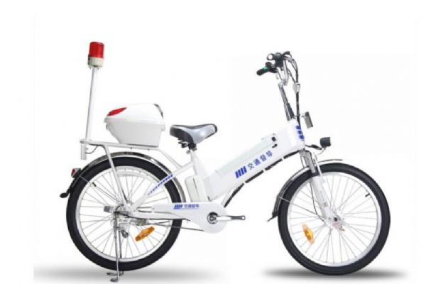 绿达飞豹款锂电警车电动自行车