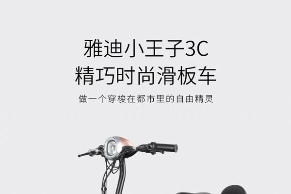 雅迪 
小王子3C TDT1038Z电动自行车